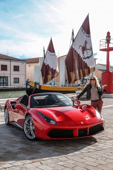 Ferrari: purring epically up the mountain